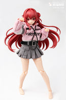 GOOMOO GM-N-004 SET OF HOODIE & SKIRT FOR 1/12 SCALE ACTION FIGURES