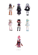 THE DARK SIDE OF THE HEART: EVIL GIRLS' TRIAL HEART STUDIO TRADING DOLLS