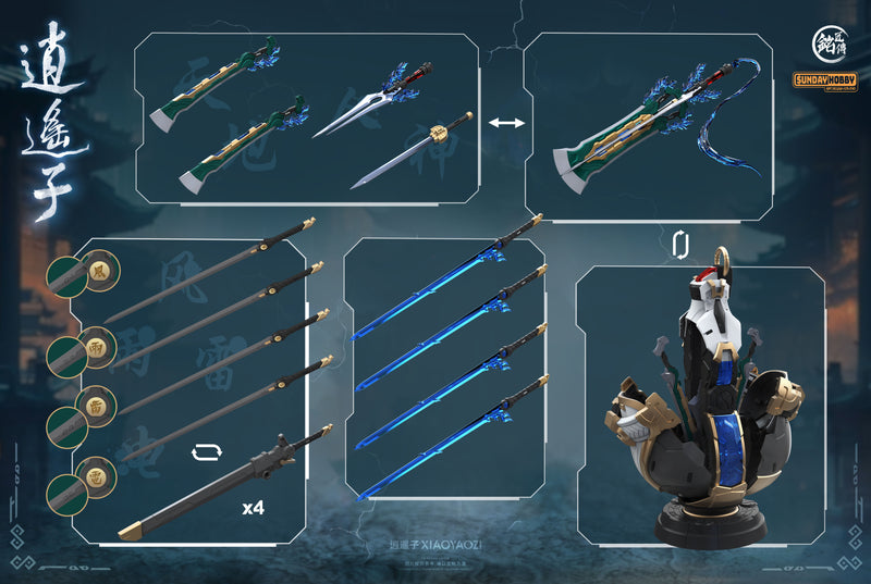 Demi-Gods and Semi-Devils MJZ STUDIO XIAO YAO ZI PLASTIC MODEL KIT