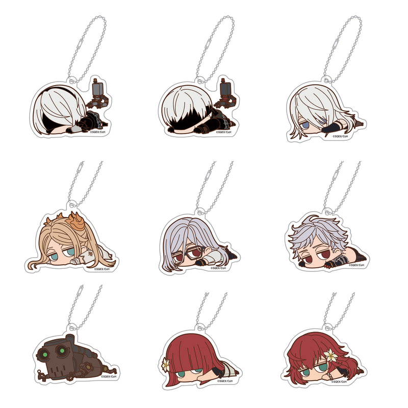 NieR:Automata Ver1.1a Movic Acrylic Key Chain Collection Daruun (1 Random)