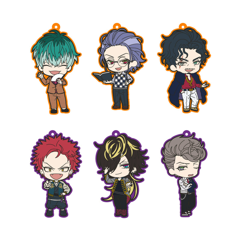 Hypnosismic -Division Rap Battle- Movic Rubber Strap Collection Osaka Division & Nagoya Division Chibi Chara(1 Random)