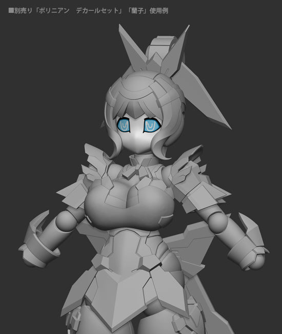 Polynian DAIBADI PRODUCTION Faceparts Set Motoroid Beta Type