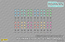 Polynian DAIBADI PRODUCTION Eyedecal Set Motoroid 02