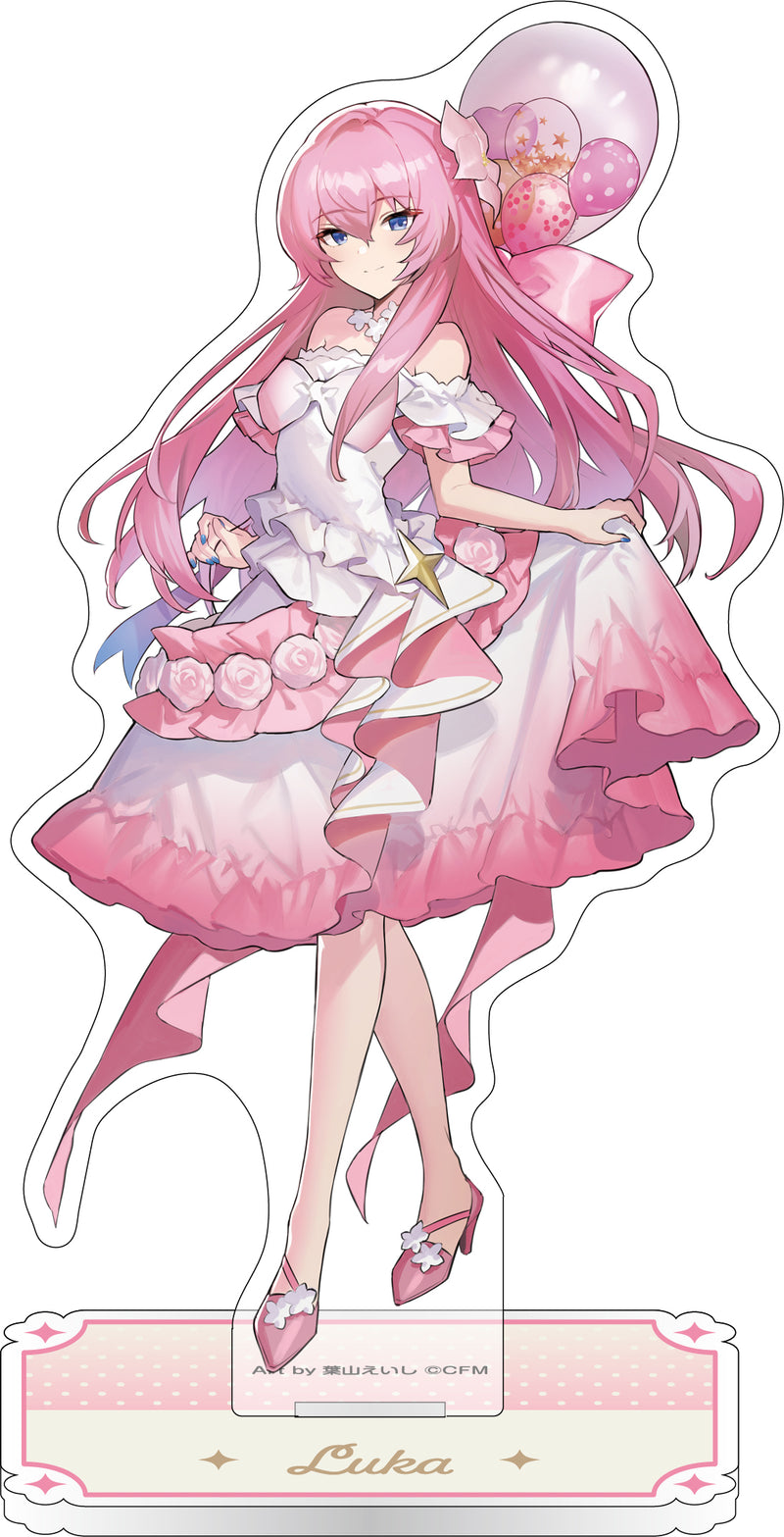 Hatsune Miku Series Movic Acrylic Stand Hatsune Miku 16th Birthday Megurine Luka