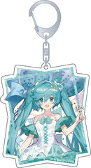 Hatsune Miku Series Movic Acrylic Key Chain Hatsune Miku 16th Birthday Hatsune Miku