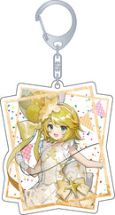 Hatsune Miku Series Movic Acrylic Key Chain Hatsune Miku 16th Birthday Kagamine Rin