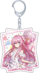 Hatsune Miku Series Movic Acrylic Key Chain Hatsune Miku 16th Birthday Megurine Luka