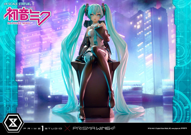 Vocaloid Piapro Characters Prime 1 Studio PRISMA WING Hatsune Miku Art by neco 1/4 Scale Statue