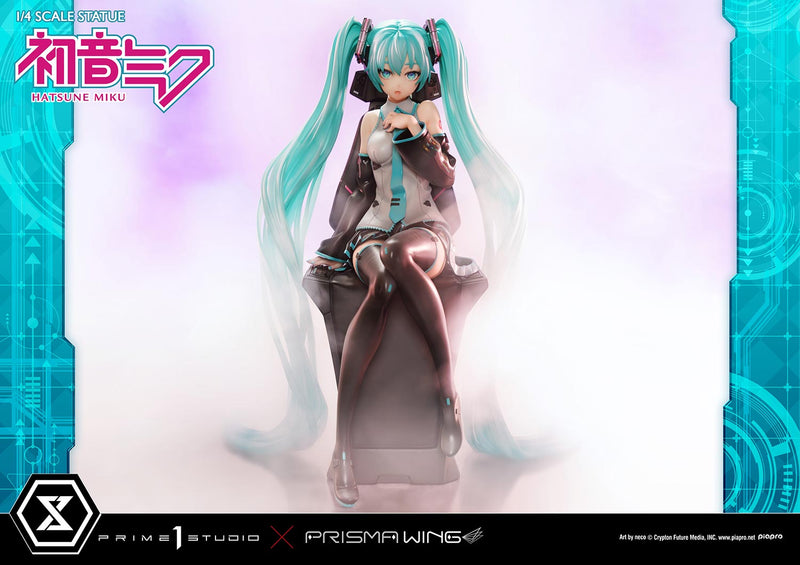 Vocaloid Piapro Characters Prime 1 Studio PRISMA WING Hatsune Miku Art by neco 1/4 Scale Statue