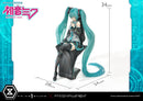 Vocaloid Piapro Characters Prime 1 Studio PRISMA WING Hatsune Miku Art by neco 1/4 Scale Statue