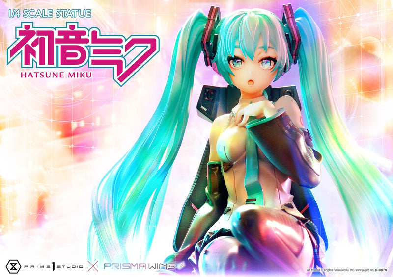 Vocaloid Piapro Characters Prime 1 Studio PRISMA WING Hatsune Miku Art by neco 1/4 Scale Statue