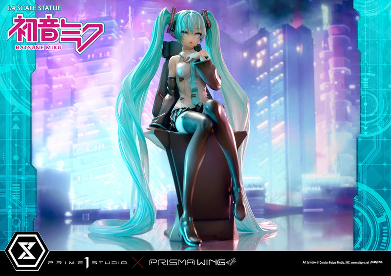 Vocaloid Piapro Characters Prime 1 Studio PRISMA WING Hatsune Miku Art by neco 1/4 Scale Statue