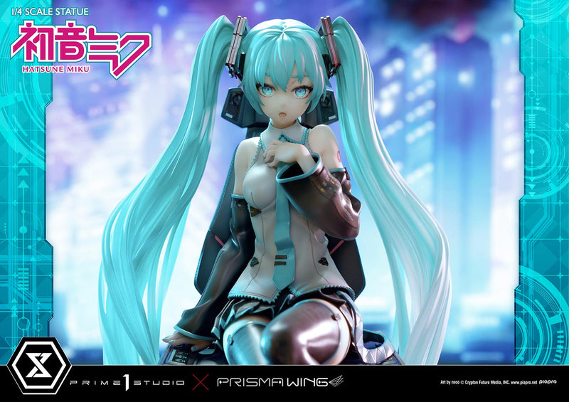 Vocaloid Piapro Characters Prime 1 Studio PRISMA WING Hatsune Miku Art by neco 1/4 Scale Statue