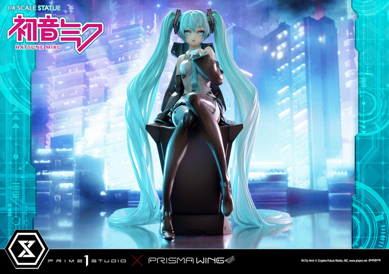 Vocaloid Piapro Characters Prime 1 Studio PRISMA WING Hatsune Miku Art by neco 1/4 Scale Statue