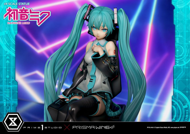 Vocaloid Piapro Characters Prime 1 Studio PRISMA WING Hatsune Miku Art by neco 1/4 Scale Statue