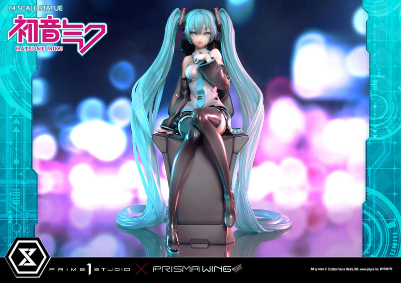 Vocaloid Piapro Characters Prime 1 Studio PRISMA WING Hatsune Miku Art by neco 1/4 Scale Statue