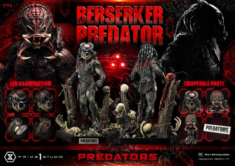 Predators Prime 1 Studio Museum Masterline Berserker Predator MMPR-03