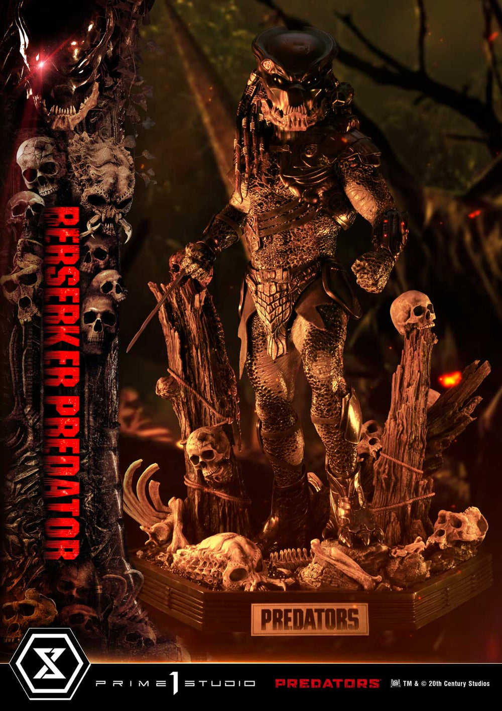 Predators Prime 1 Studio Museum Masterline Berserker Predator DX Editi