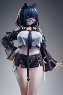 illustrated by dK.senie DKSTUDIO Fitting Room de Stockings wo Erabinagara Sentaku ni Nayamu Kurochako (Heichazi is having trouble choosing stockings in a fitting room)