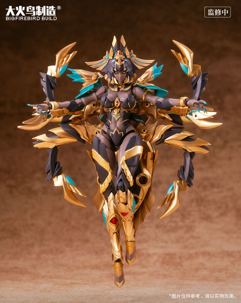 BUILD MECHA GIRL EX SERIES BIG FIRE BIRD BUILD EX-03 NACHA ALLOY ACTION FIGURINE