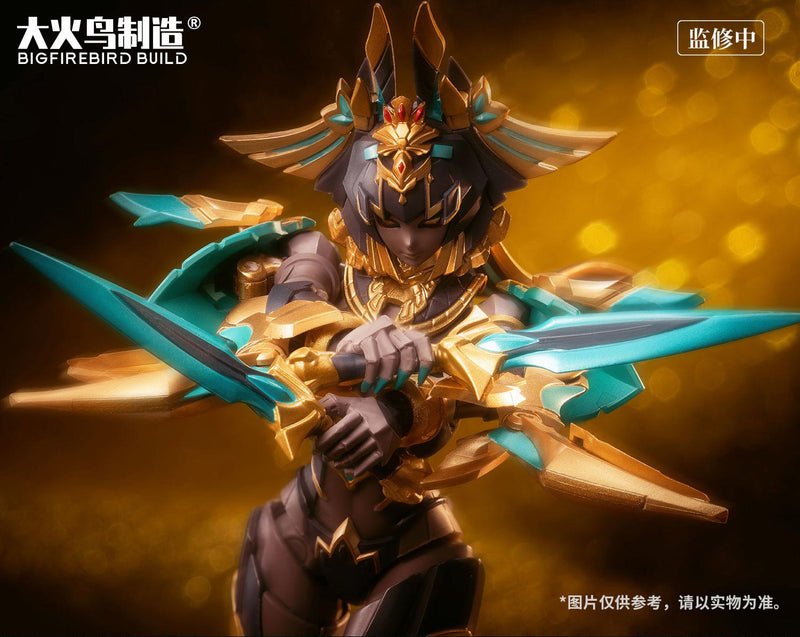 BUILD MECHA GIRL EX SERIES BIG FIRE BIRD BUILD EX-03 NACHA ALLOY ACTION FIGURINE
