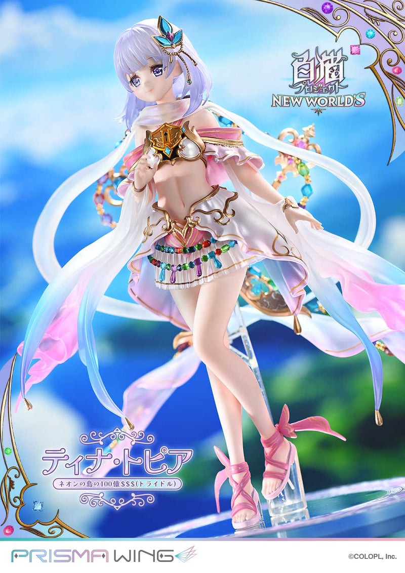 Shironeko Project PRISMA WING Tina Topia The 10 Billion Tridollars of Neon Island 1/7 Scale Figure