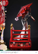 Fuzichoco Original Illustration Prime 1 Studio PRISMA WING Scarlet Umbrella and Peony DX Edition 1/7 Scale Figure