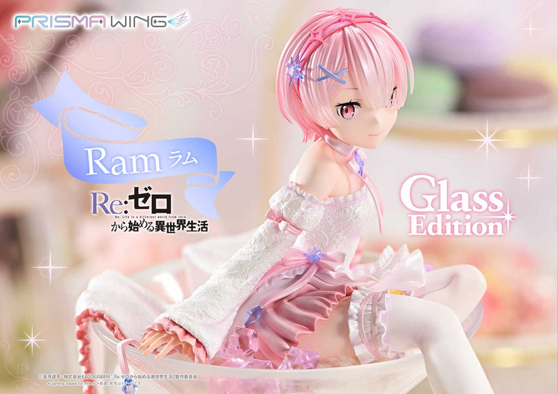 Re:Zero kara Hajimeru Isekai Seikatsu Prime 1 Studio PRISMA WING Ram Glass Edition 1/7 Scale Figure