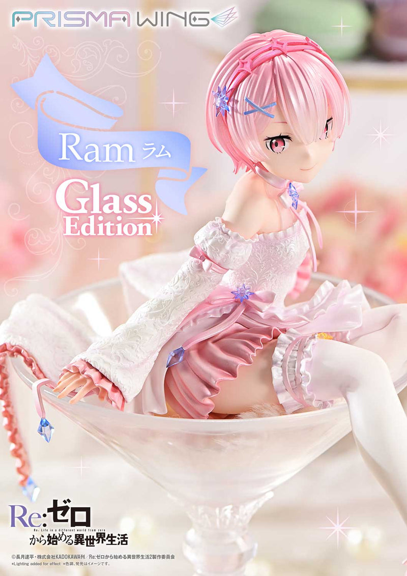 Re:Zero kara Hajimeru Isekai Seikatsu Prime 1 Studio PRISMA WING Ram Glass Edition 1/7 Scale Figure