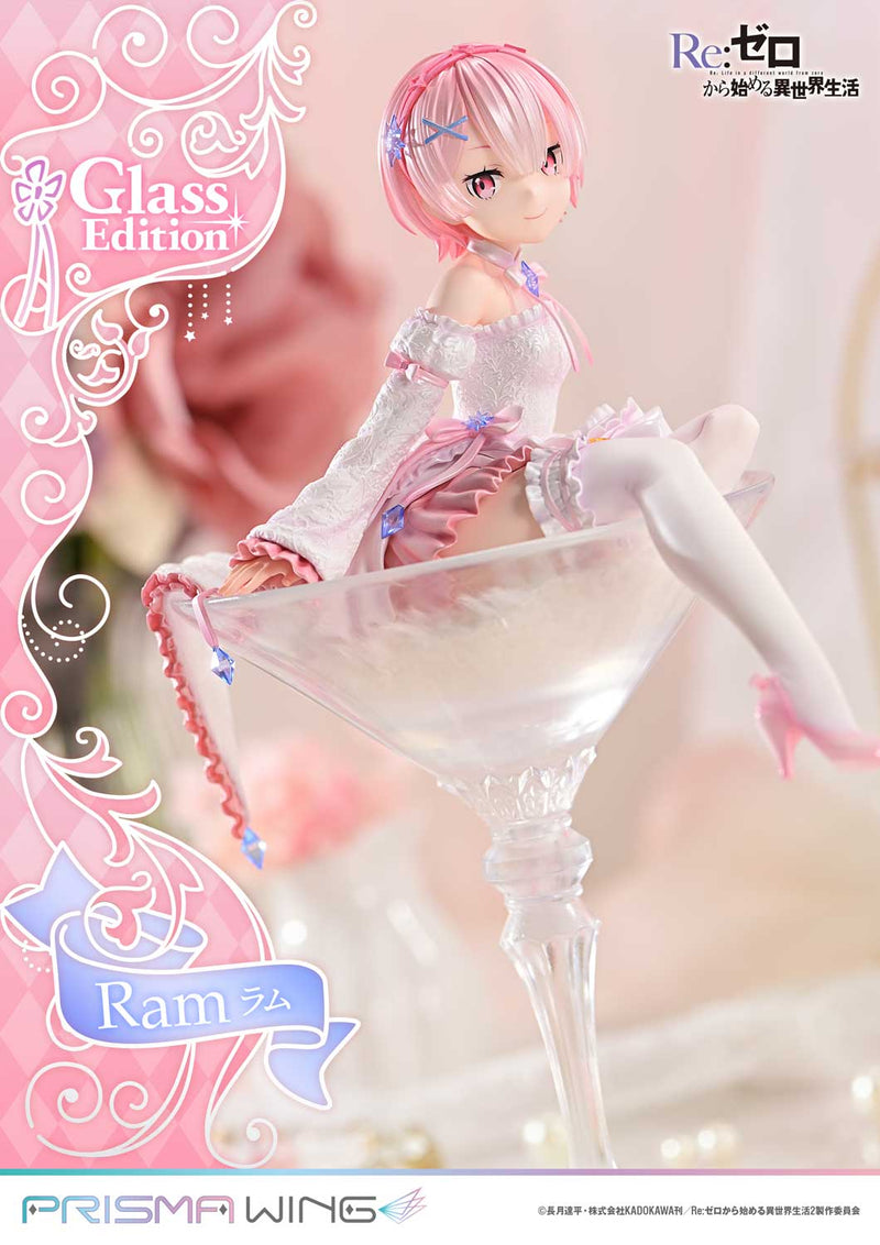 Re:Zero kara Hajimeru Isekai Seikatsu Prime 1 Studio PRISMA WING Ram Glass Edition 1/7 Scale Figure
