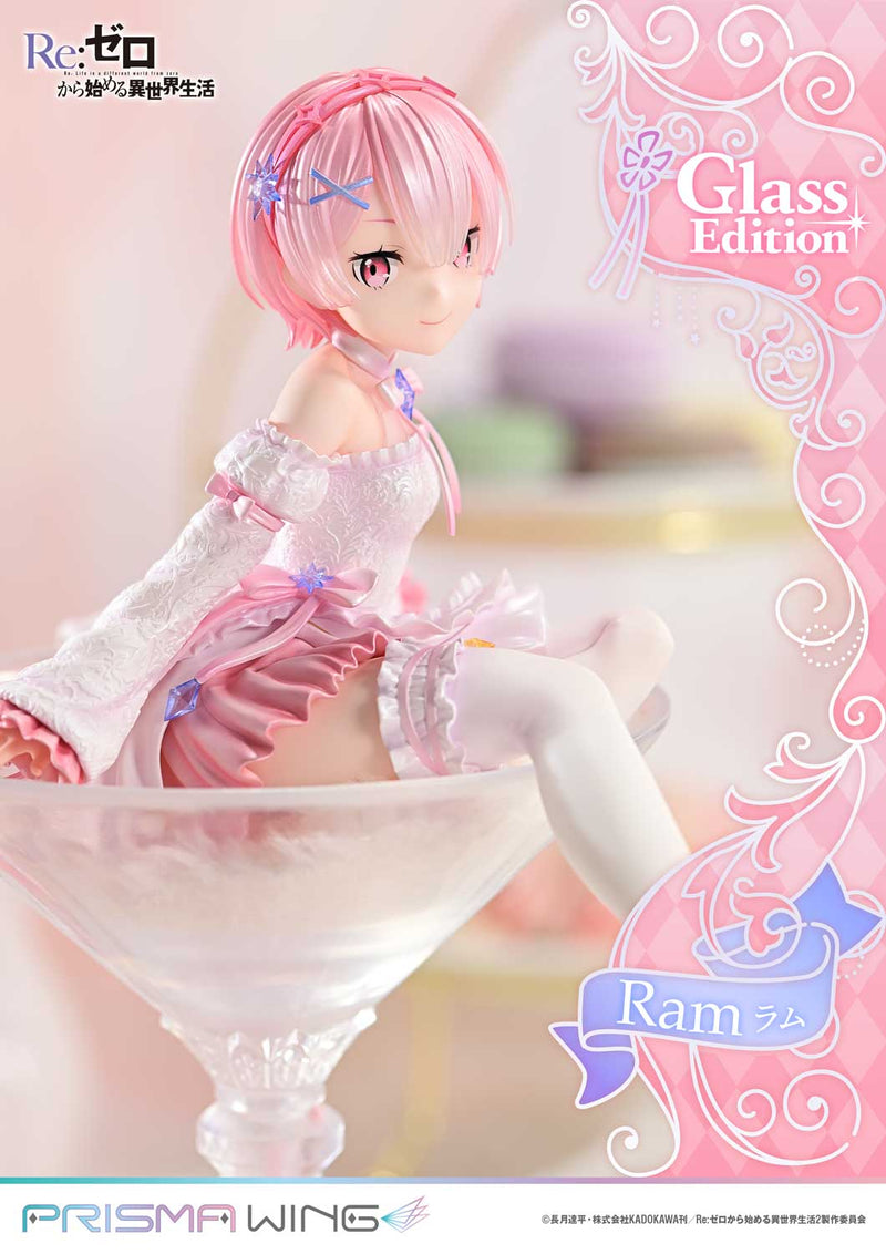 Re:Zero kara Hajimeru Isekai Seikatsu Prime 1 Studio PRISMA WING Ram Glass Edition 1/7 Scale Figure