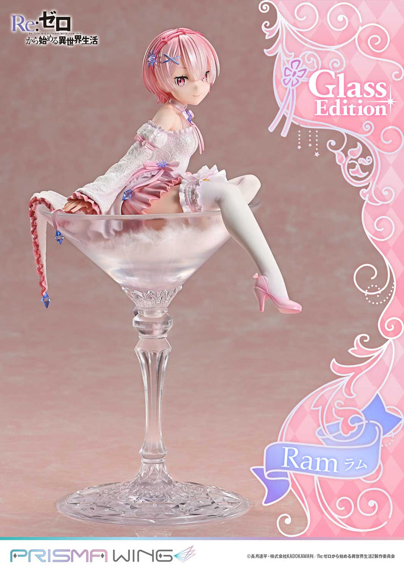 Re:Zero kara Hajimeru Isekai Seikatsu Prime 1 Studio PRISMA WING Ram Glass Edition 1/7 Scale Figure