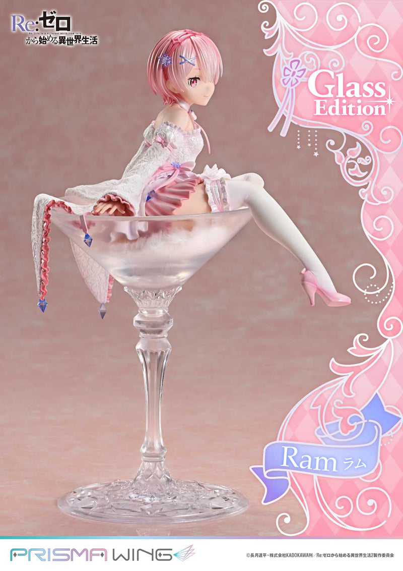 Re:Zero kara Hajimeru Isekai Seikatsu Prime 1 Studio PRISMA WING Ram Glass Edition 1/7 Scale Figure