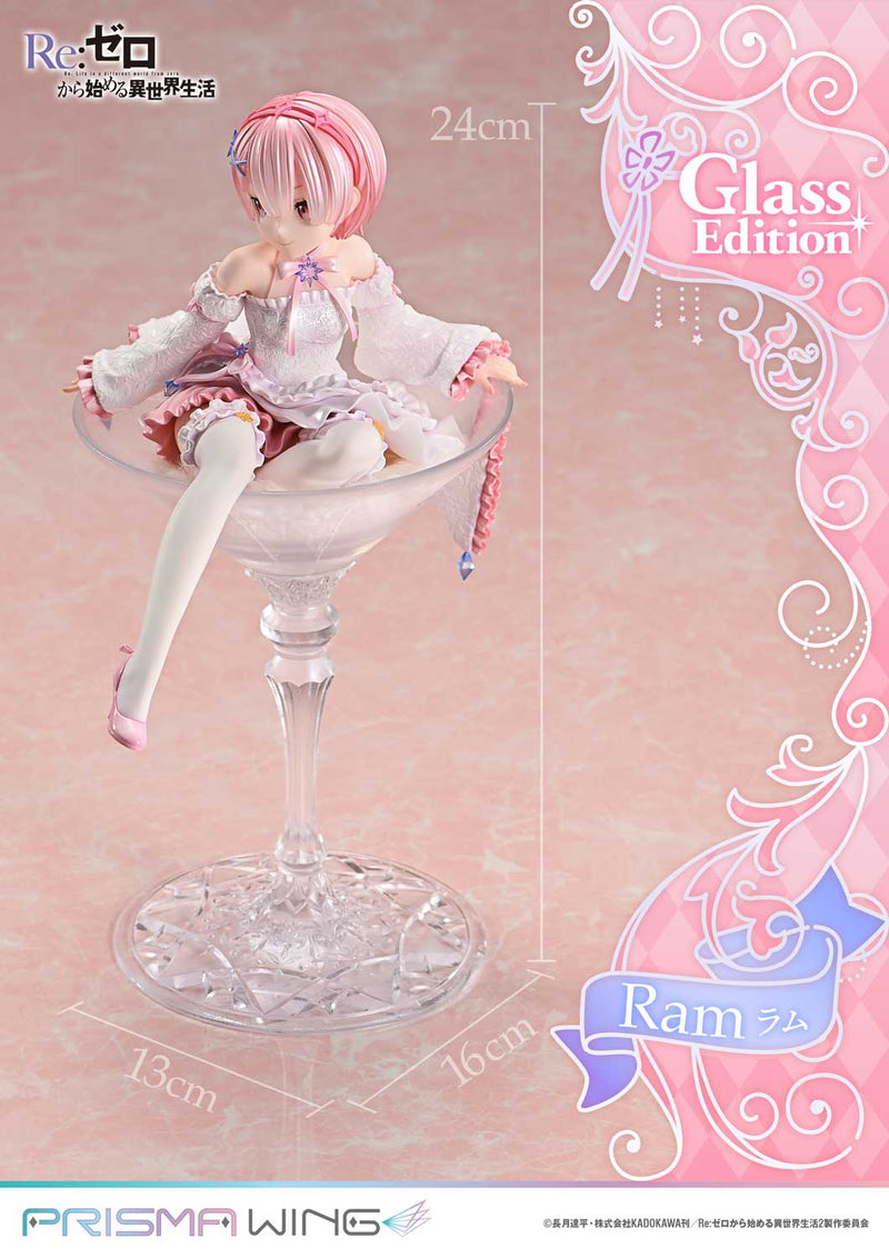 Re:Zero kara Hajimeru Isekai Seikatsu Prime 1 Studio PRISMA WING Ram Glass Edition 1/7 Scale Figure