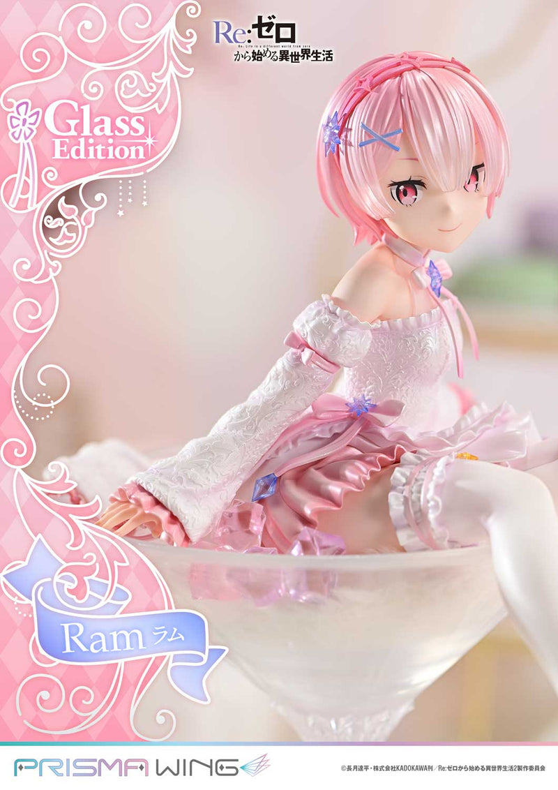 Re:Zero kara Hajimeru Isekai Seikatsu Prime 1 Studio PRISMA WING Ram Glass Edition 1/7 Scale Figure