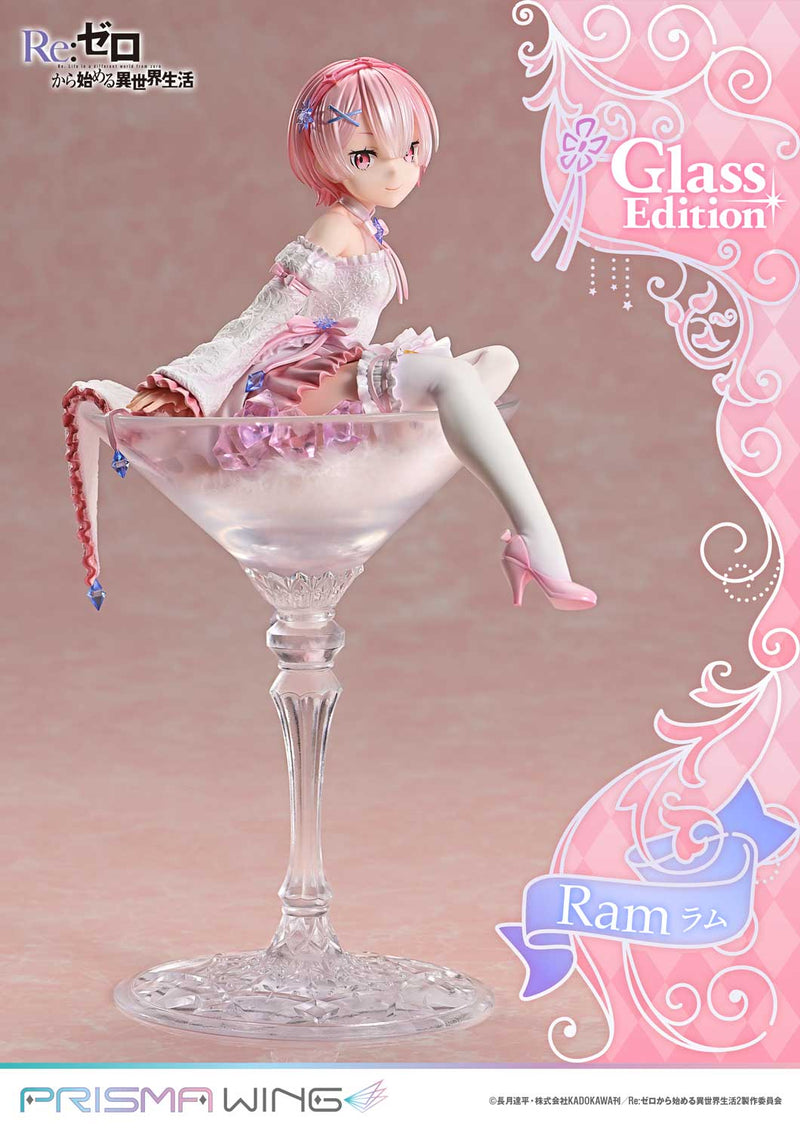 Re:Zero kara Hajimeru Isekai Seikatsu Prime 1 Studio PRISMA WING Ram Glass Edition 1/7 Scale Figure