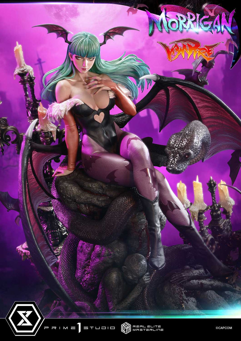 Darkstalkers Prime 1 Studio Real Elite Masterline Morrigan