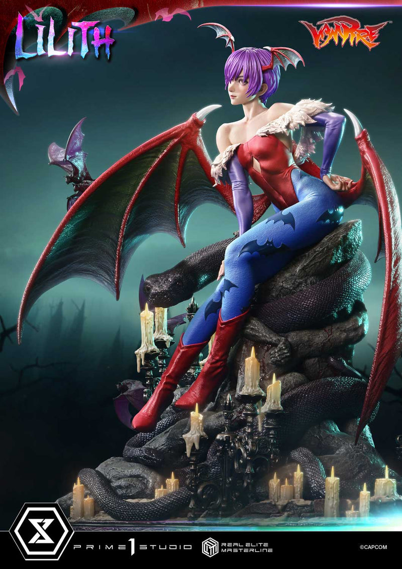Darkstalkers Prime 1 Studio Real Elite Masterline Lilith
