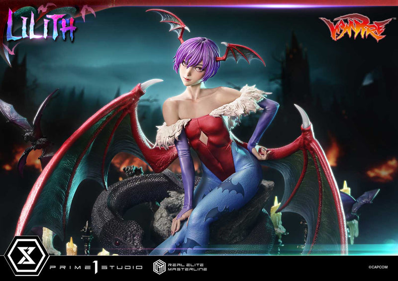 Darkstalkers Prime 1 Studio Real Elite Masterline Lilith