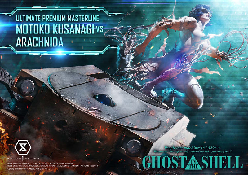Ghost in the Shell (1995) Prime 1 Studio Ultimate Premium Masterline Kusanagi Motoko VS Arachnida
