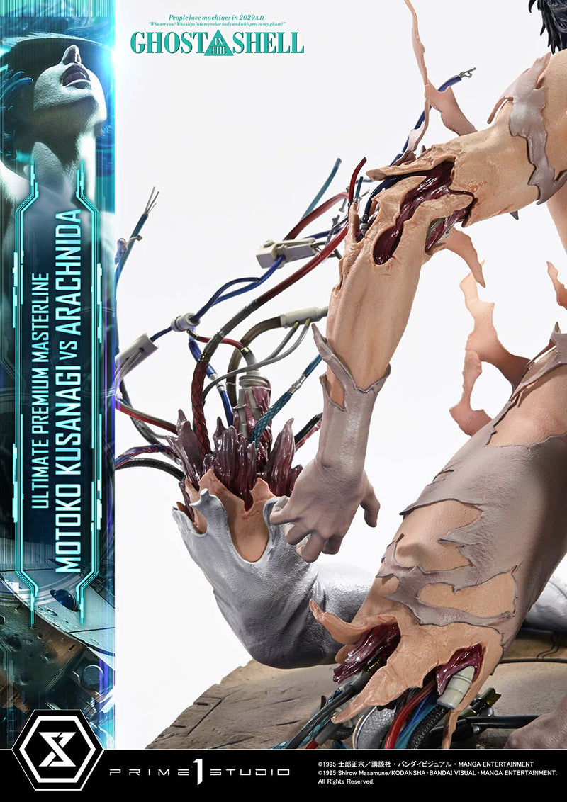 Ghost in the Shell (1995) Prime 1 Studio Ultimate Premium Masterline Kusanagi Motoko VS Arachnida