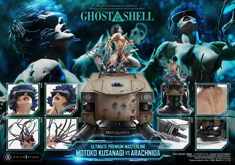 Ghost in the Shell (1995) Prime 1 Studio Ultimate Premium Masterline Kusanagi Motoko VS Arachnida