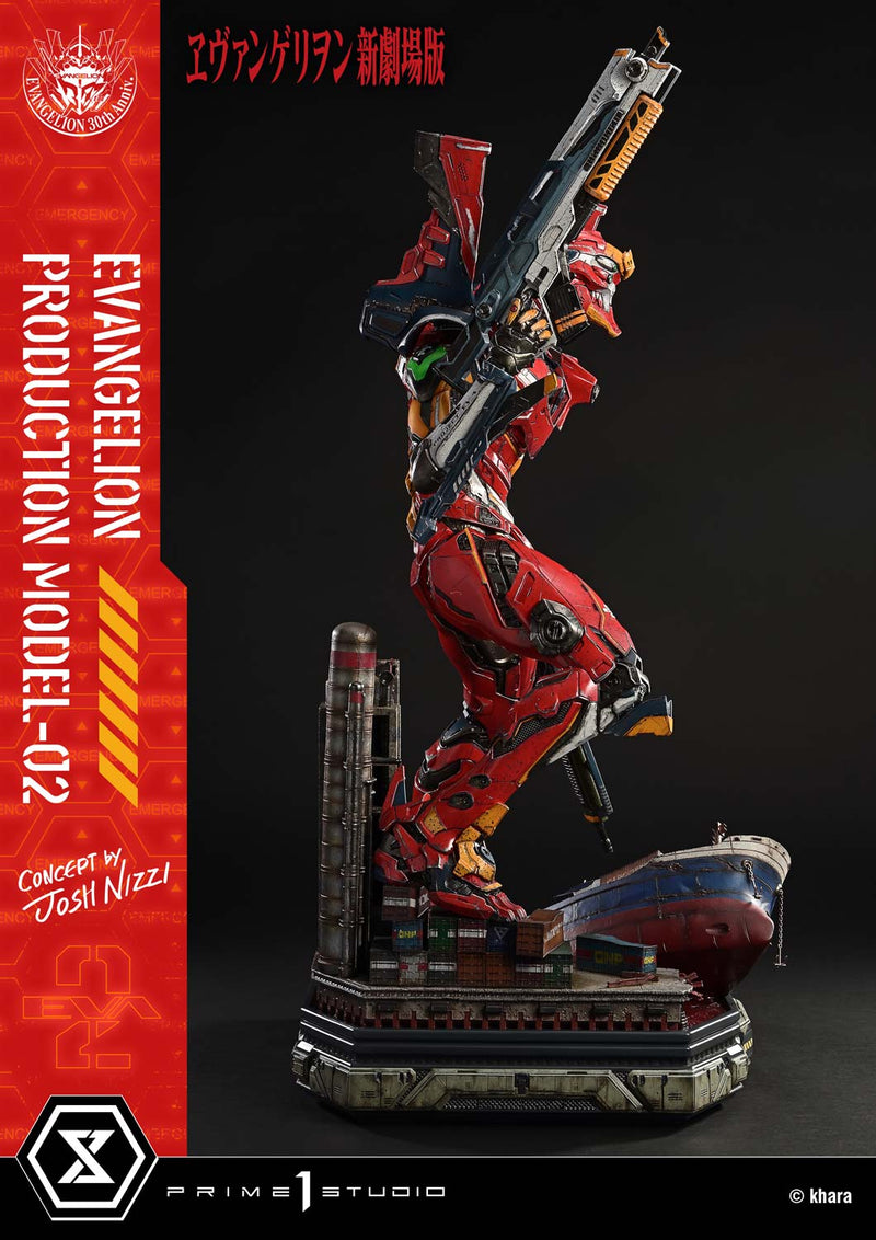 Rebuild of Evangelion Prime 1 Studio Ultimate Diorama Masterline Regular Artificial Human Evangelion Production Model-02 (Concept By Josh Nizzi)