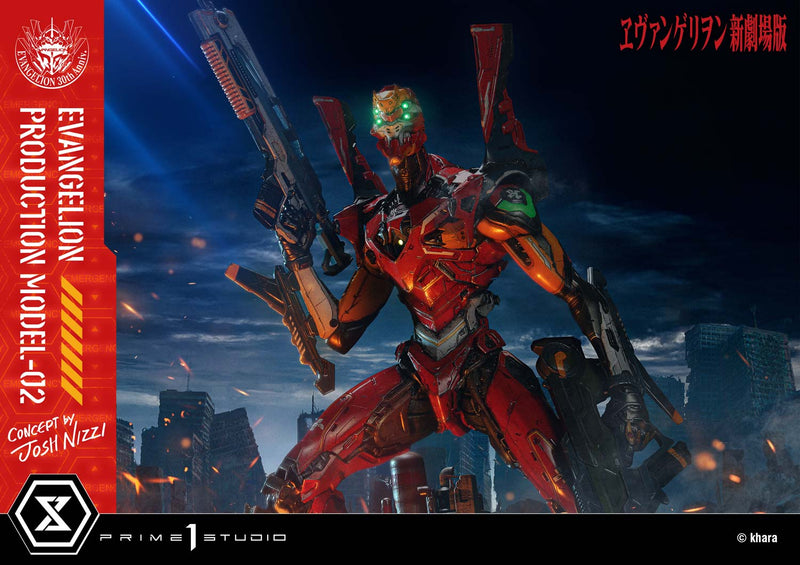 Rebuild of Evangelion Prime 1 Studio Ultimate Diorama Masterline Regular Artificial Human Evangelion Production Model-02 (Concept By Josh Nizzi)