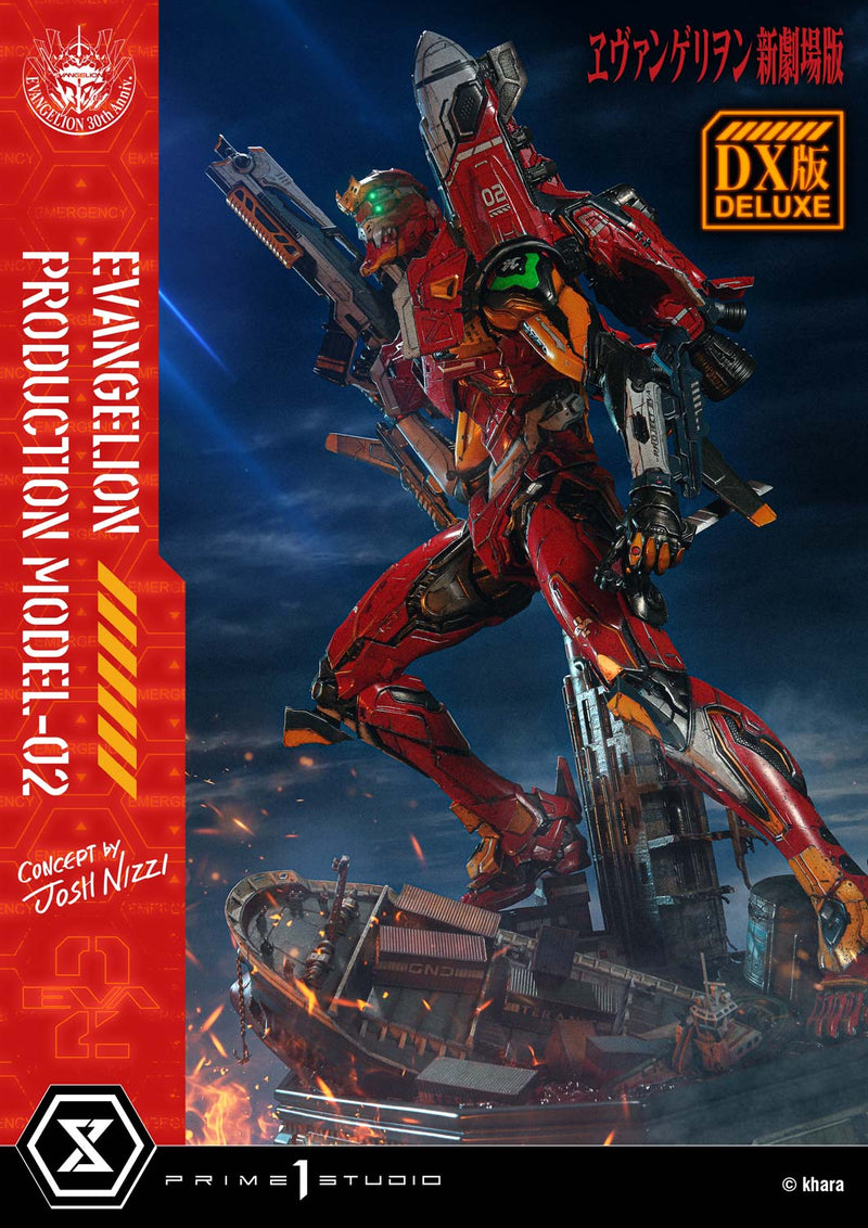 Rebuild of Evangelion Prime 1 Studio Ultimate Diorama Masterline Regular Artificial Human Evangelion Production Model-02 (Concept By Josh Nizzi) DX Edition