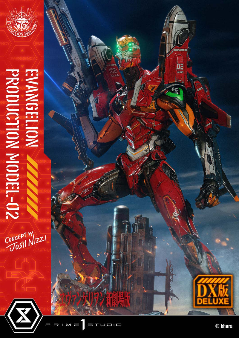 Rebuild of Evangelion Prime 1 Studio Ultimate Diorama Masterline Regular Artificial Human Evangelion Production Model-02 (Concept By Josh Nizzi) DX Edition