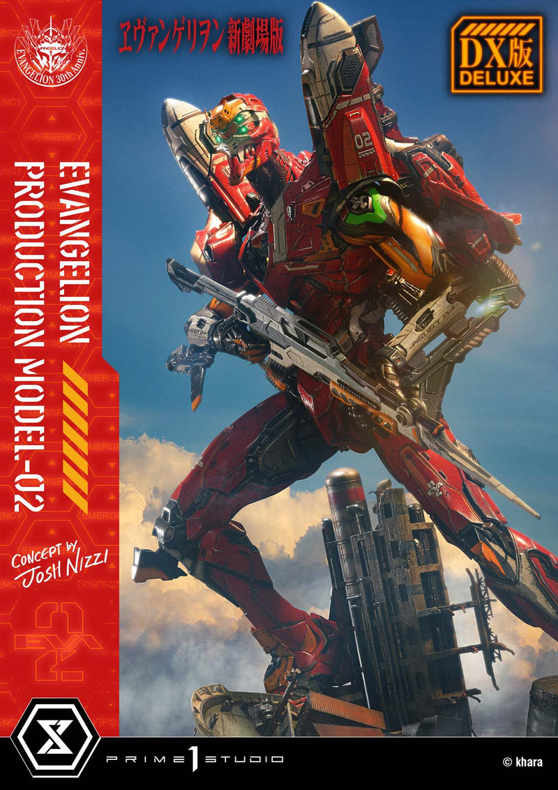 Rebuild of Evangelion Prime 1 Studio Ultimate Diorama Masterline Regular Artificial Human Evangelion Production Model-02 (Concept By Josh Nizzi) DX Edition
