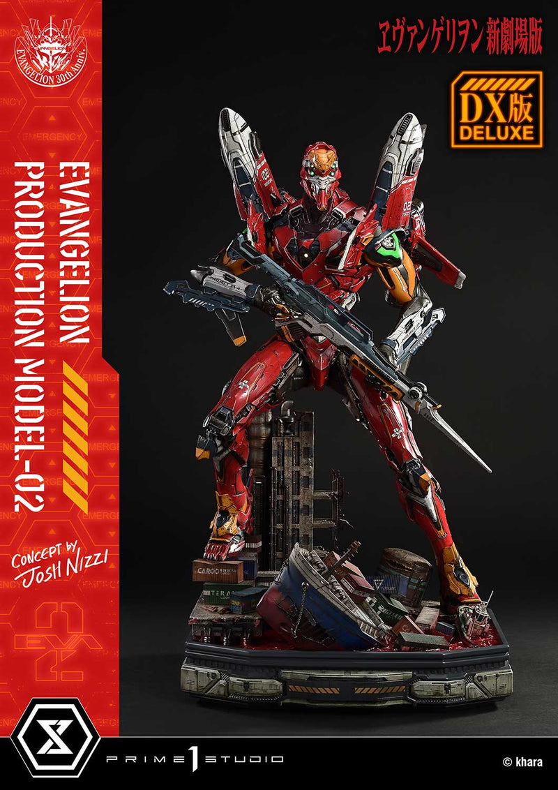 Rebuild of Evangelion Prime 1 Studio Ultimate Diorama Masterline Regular Artificial Human Evangelion Production Model-02 (Concept By Josh Nizzi) DX Edition