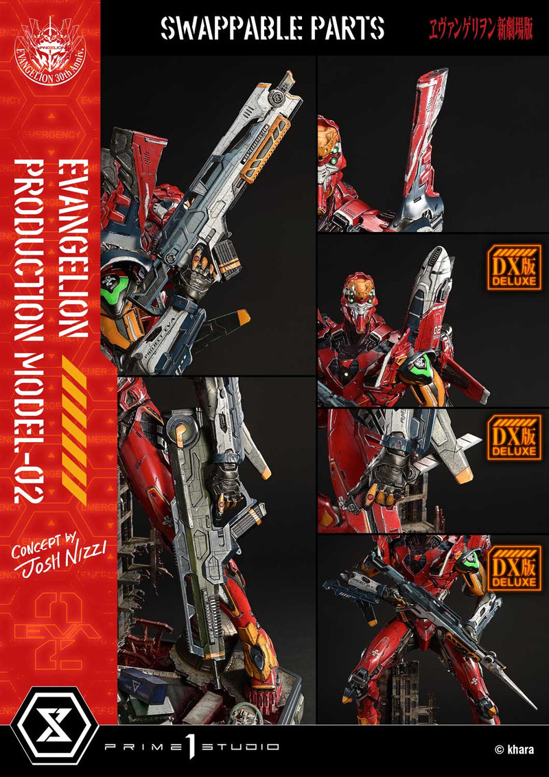 Rebuild of Evangelion Prime 1 Studio Ultimate Diorama Masterline Regular Artificial Human Evangelion Production Model-02 (Concept By Josh Nizzi) DX Edition
