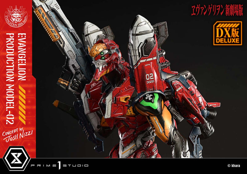 Rebuild of Evangelion Prime 1 Studio Ultimate Diorama Masterline Regular Artificial Human Evangelion Production Model-02 (Concept By Josh Nizzi) DX Edition